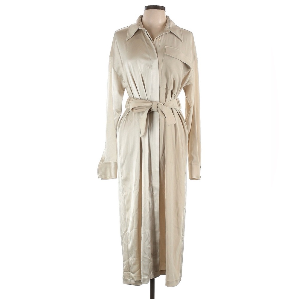 CO Cream Trench Coat